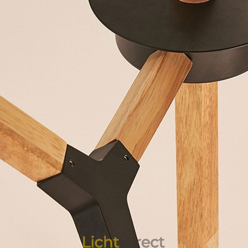 Nordic Magic Bean Hanglamp Creatieve Houten Lampfitting
