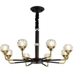 Moderne kristallen hanglamp Elegante kristallen kroonluchter