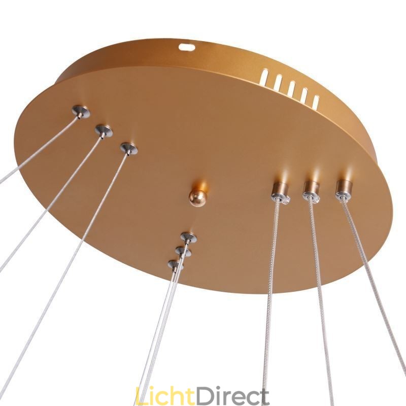 Moderne hanglamp acryl 3 ringen lamp 80+60+40cm