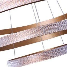 Moderne hanglamp acryl 3 ringen lamp 80+60+40cm