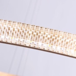 Moderne hanglamp acryl 3 ringen lamp 80+60+40cm