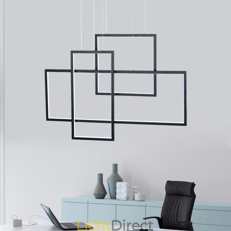 Nordic Hanglamp Geometrische Vierkante Hanglamp