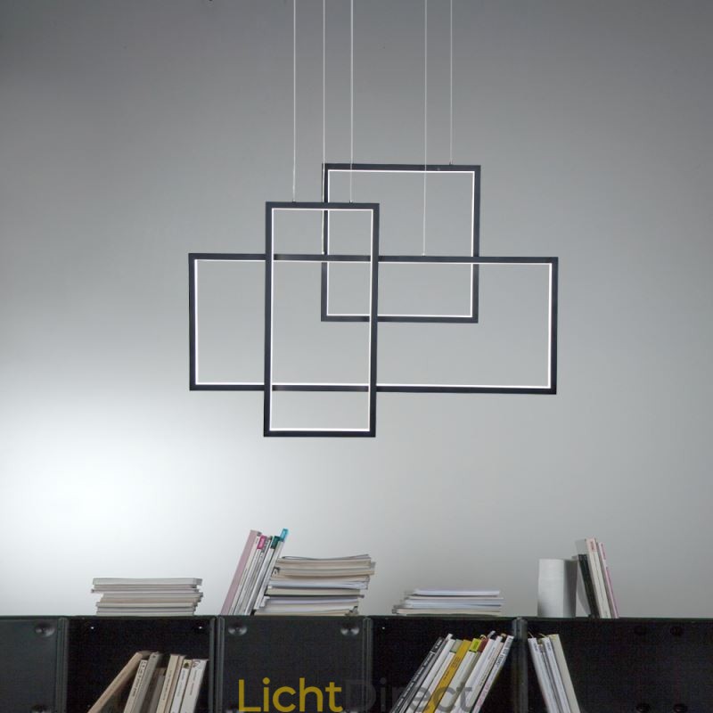 Nordic Hanglamp Geometrische Vierkante Hanglamp