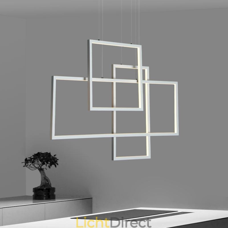Nordic Hanglamp Geometrische Vierkante Hanglamp