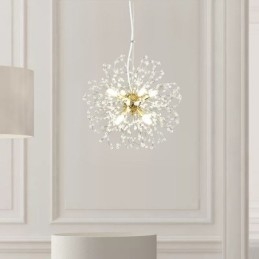 Paardenbloem Kristallen Hanglamp Elegante Kroonluchter
