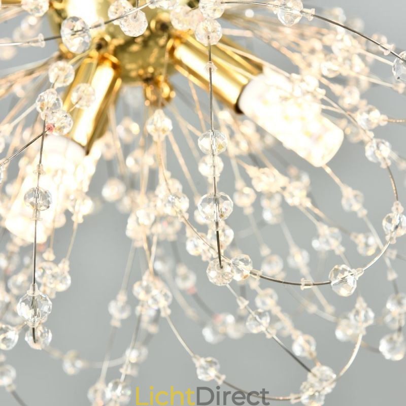 Paardenbloem Kristallen Hanglamp Elegante Kroonluchter