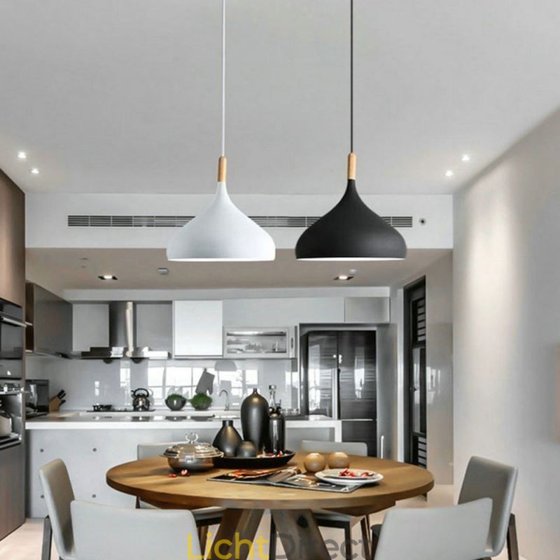 Moderne hanglamp aluminium Macaron lamp thuis verstelbare lamp