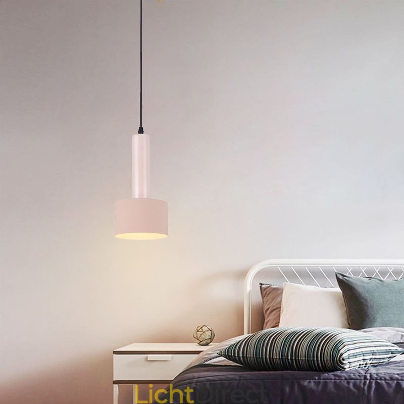 Moderne eenvoudige hanglamp cilindervormige lamp aluminium verlichtingslamp