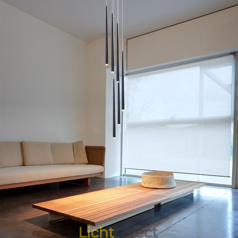 6 lampen hanglamp Meteorer hanglamp