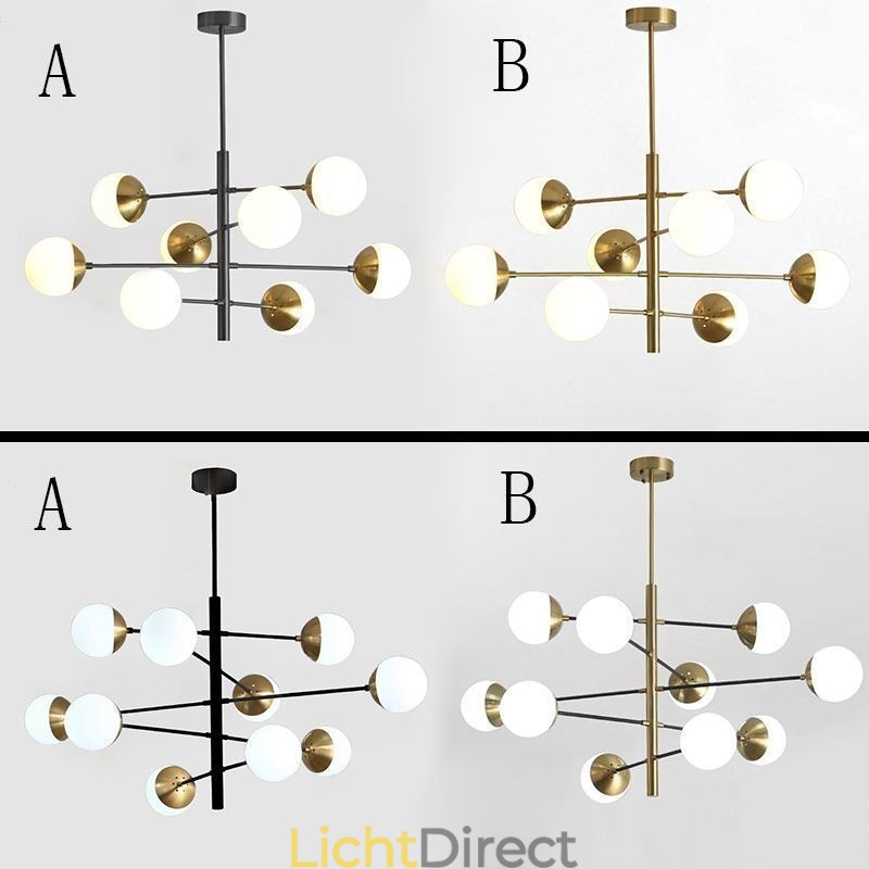 Hedendaagse hanglamp Magic Bean Sputnik kroonluchterlamp