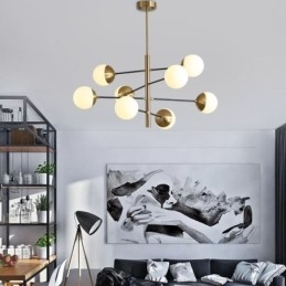 Hedendaagse hanglamp Magic Bean Sputnik kroonluchterlamp