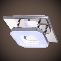 Acryl inbouw 1 licht moderne acryl galvaniseren roestvrij staal