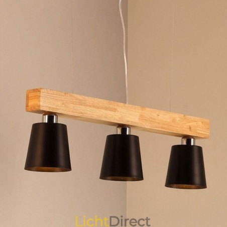 Nordic Wood Kroonluchter Unieke Rechte Hanglamp Café Nordic Wood Kroonluchter Unieke Rechte Hanglamp Café