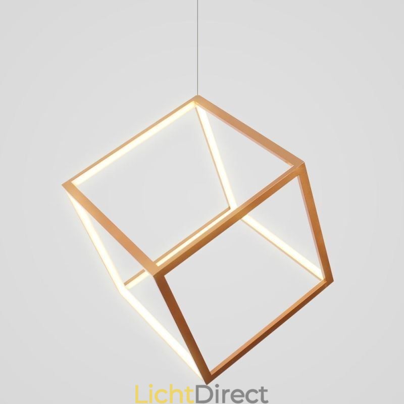 Postmoderne hanglamp Geometrische gouden hanglamp