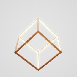 Postmoderne hanglamp Geometrische gouden hanglamp