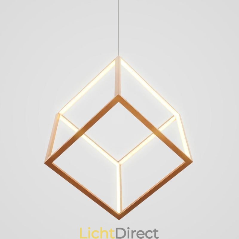 Postmoderne hanglamp Geometrische gouden hanglamp