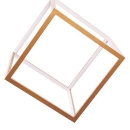 Postmoderne hanglamp Geometrische gouden hanglamp