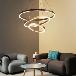 Hanglamp Tekenen Craft 3 Ringen Lamp 80+60+40cm