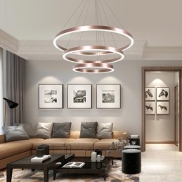 Hanglamp Tekenen Craft 3 Ringen Lamp 80+60+40cm
