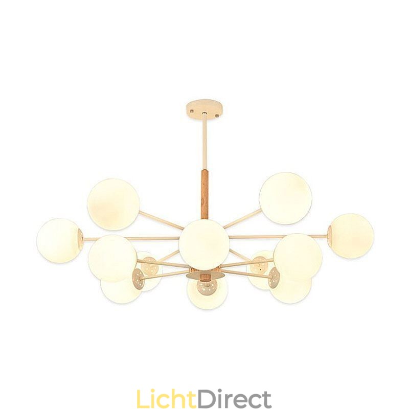 Magic Bean Hanglamp Creatieve Nordic Houten Lampfitting