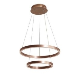 Hanglamp Tekenen Craft 2 Ringen Lamp 60+40cm