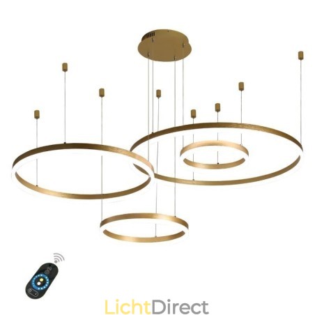 Postmoderne hanglamp, ringvormige hanglamp van acryl Postmoderne hanglamp, ringvormige hanglamp van acryl