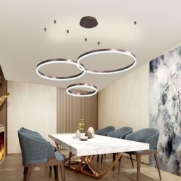 Postmoderne hanglamp, ringvormige hanglamp van acryl