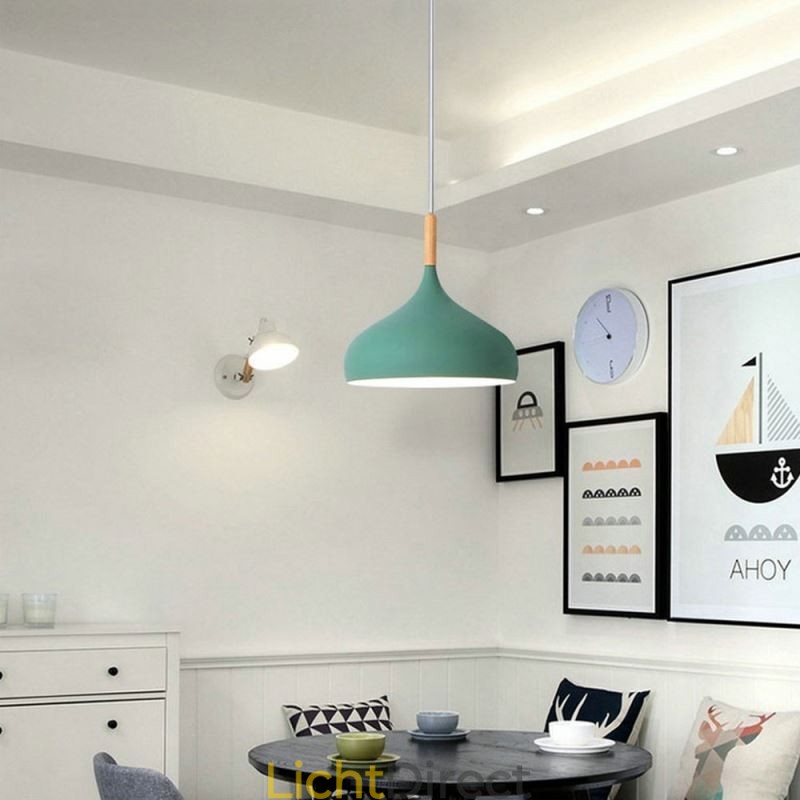 Moderne hanglamp aluminium Macaron lamp thuis verstelbare lamp