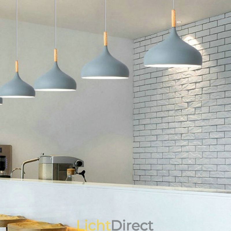 Moderne hanglamp aluminium Macaron lamp thuis verstelbare lamp