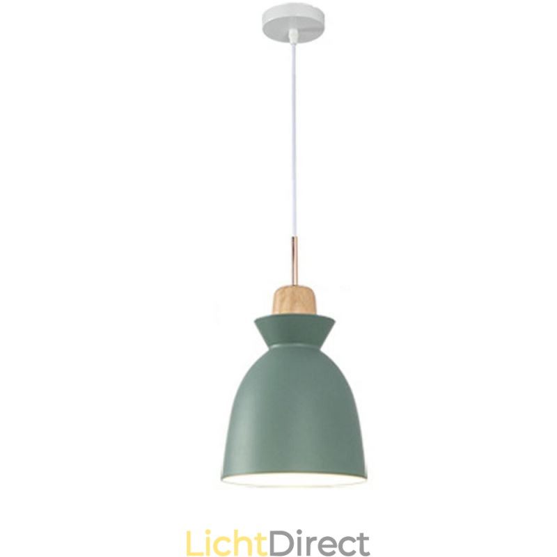 Hanglamp Nordic Metal Dome Macaron Kleuren Lamp Licht