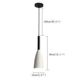 Moderne hanglamp, eenvoudig, speciaal design, lamplicht