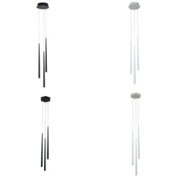 Moderne eenvoudige hanglamp cilindervormige verlichting meteoorregenlamp