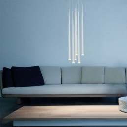 Moderne eenvoudige hanglamp cilindervormige verlichting meteoorregenlamp