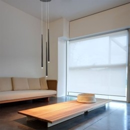 Moderne eenvoudige hanglamp cilindervormige verlichting meteoorregenlamp