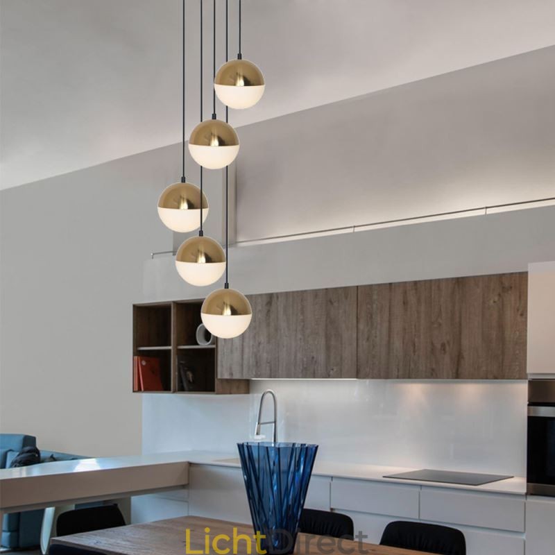 Nordic Cluster Hanglamp Creatieve Cirkelvormige Lampverlichting