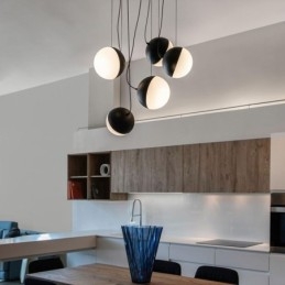 Nordic Cluster Hanglamp Creatieve Cirkelvormige Lampverlichting