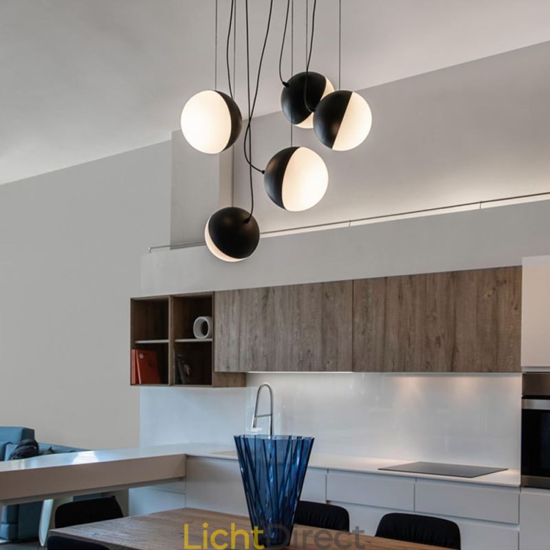 Nordic Cluster Hanglamp Creatieve Cirkelvormige Lampverlichting