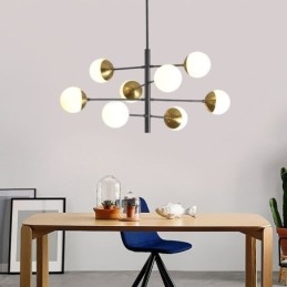 Hedendaagse hanglamp Magic Bean Sputnik kroonluchterlamp