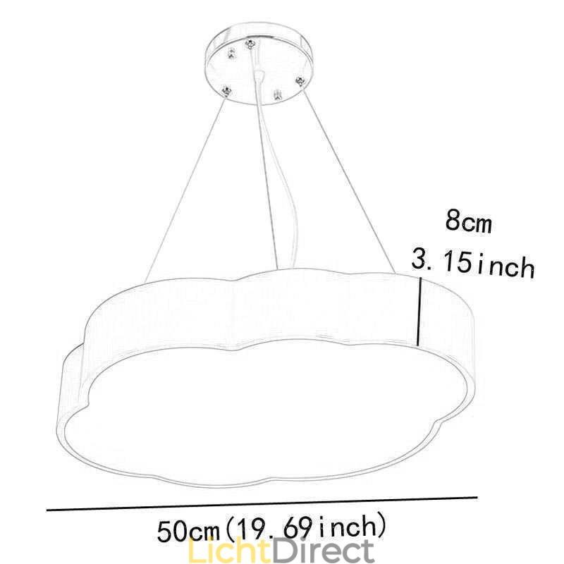 Hanglamp Moderne Eenvoudige Wolklamp Creatieve Cartoon Verlichting Licht