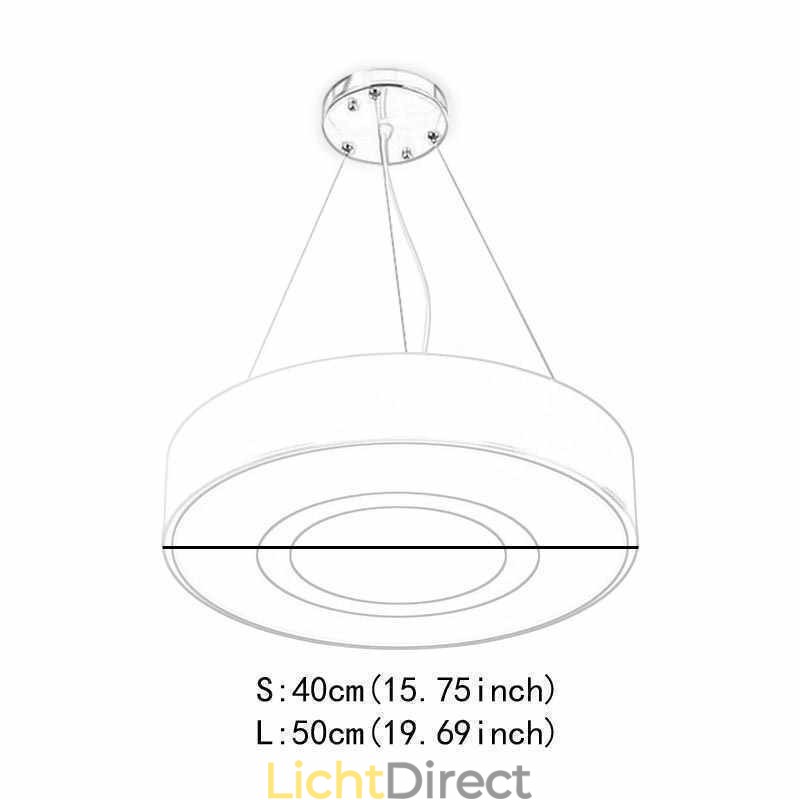 Moderne unieke hanglamp ronde lamp eenvoudige warme verlichting licht