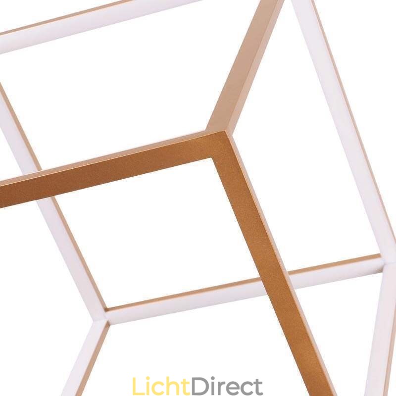 Postmoderne hanglamp Geometrische gouden hanglamp