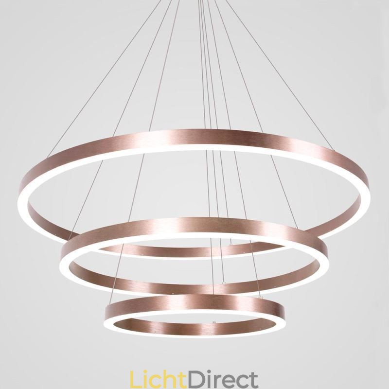 Hanglamp Tekenen Craft 3 Ringen Lamp 80+60+40cm