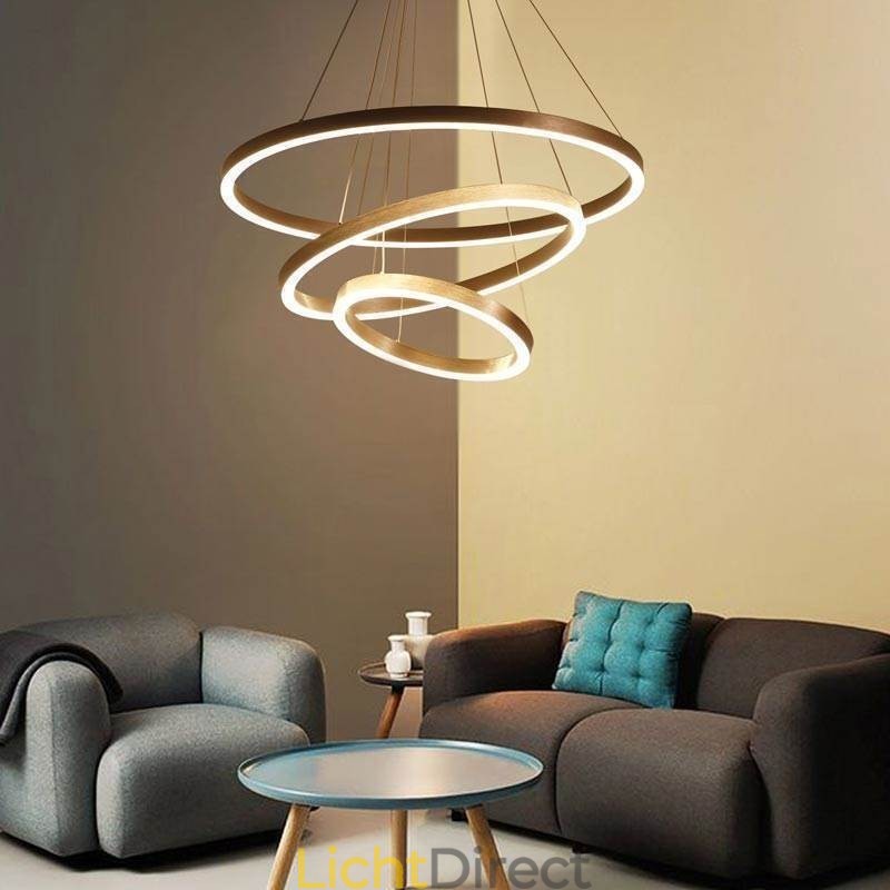 Hanglamp Tekenen Craft 3 Ringen Lamp 80+60+40cm