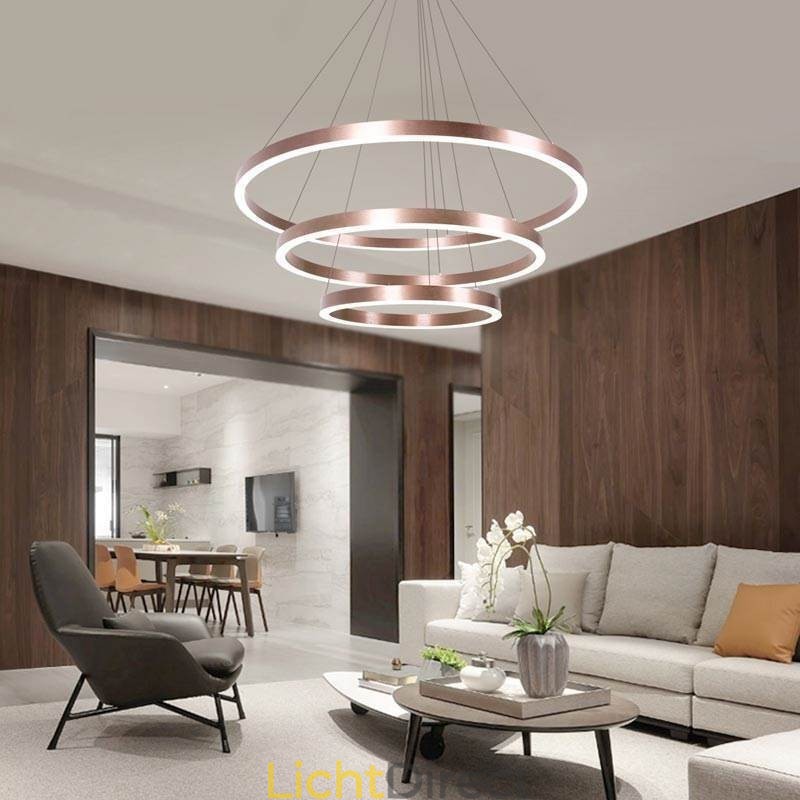 Hanglamp Tekenen Craft 3 Ringen Lamp 80+60+40cm