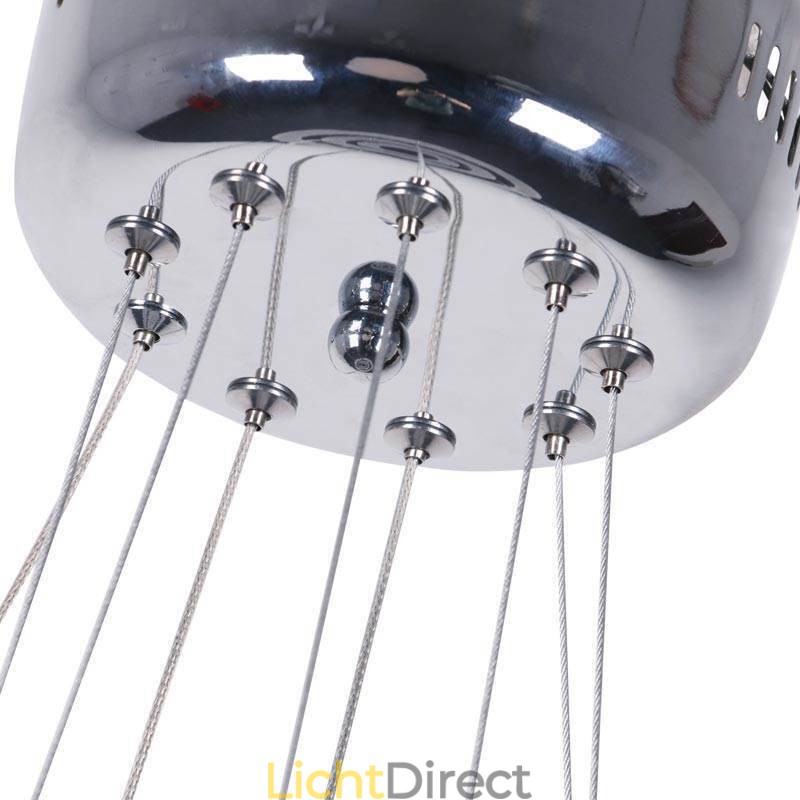 Moderne hanglamp acryl 3 ringen lamp 40+30+20cm