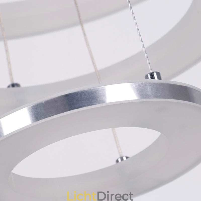 Moderne hanglamp acryl 3 ringen lamp 40+30+20cm