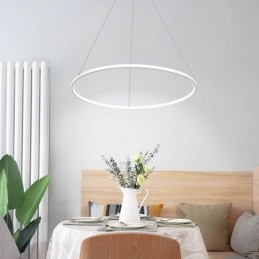 Moderne hanglamp cirkellamp 60cm 80cm