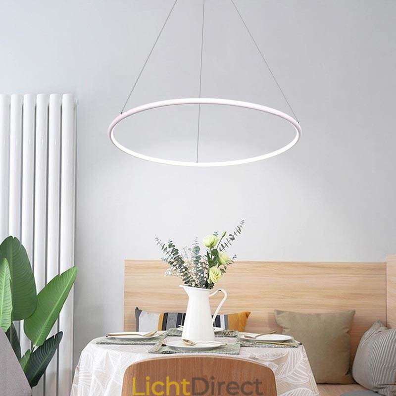 Moderne hanglamp cirkellamp 60cm 80cm