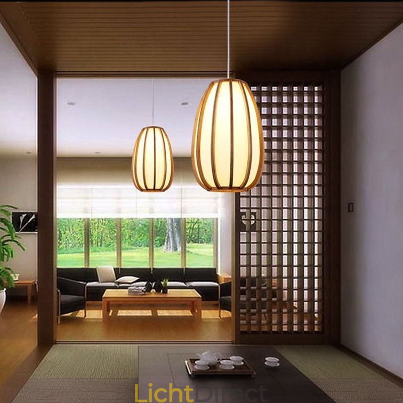 Visuele Comfort Bamboe Hanglamp