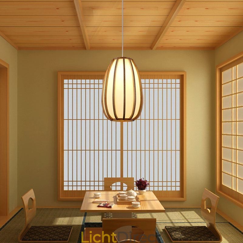 Visuele Comfort Bamboe Hanglamp